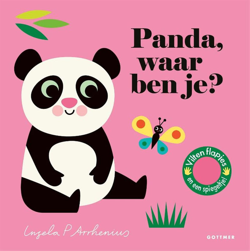 ギャラリービューアに画像をロードする, Flapjesboek: panda, waar ben je (karton)
