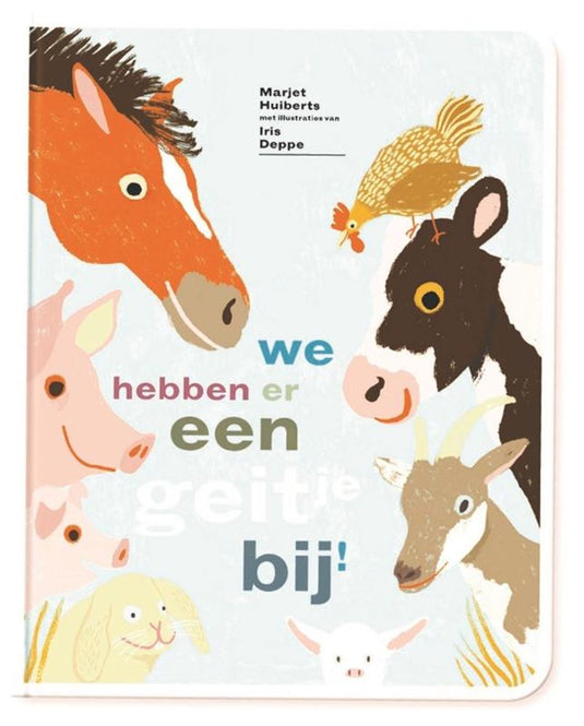 Kartonboek: we hebben er een geitje bij!