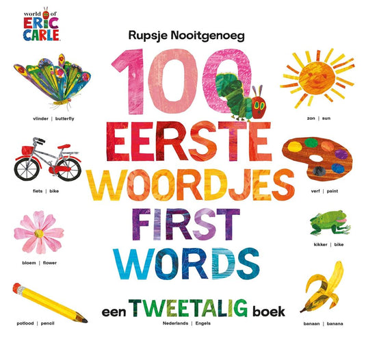 Rupsje nooitgenoeg 100 eerste woordjes -