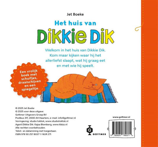Gottmer uitgevers groep kartonboek: het huis van dikkie dik 2+