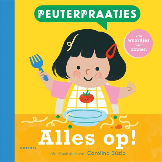 Gottmer uitgevers groep kartonboek: peuterpraatjes alles op! 2+