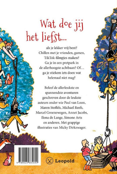 Chillen in een hangmat 8+