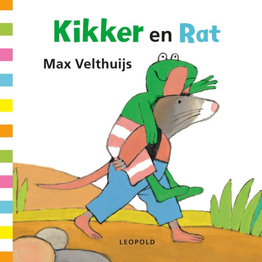 Kikker en rat. kartonboek. 0+