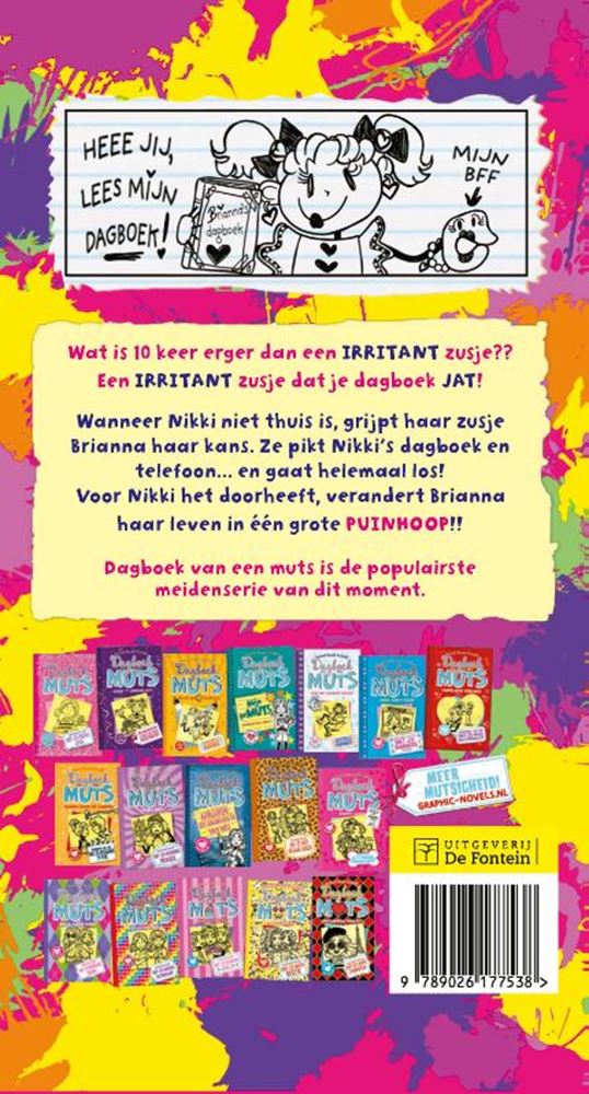 Afbeelding laden in galerijviewer, Dagboek van een muts 16: zussenstrijd!
