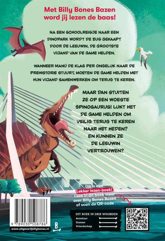 Game helden 3: tegen de dino's. 7+