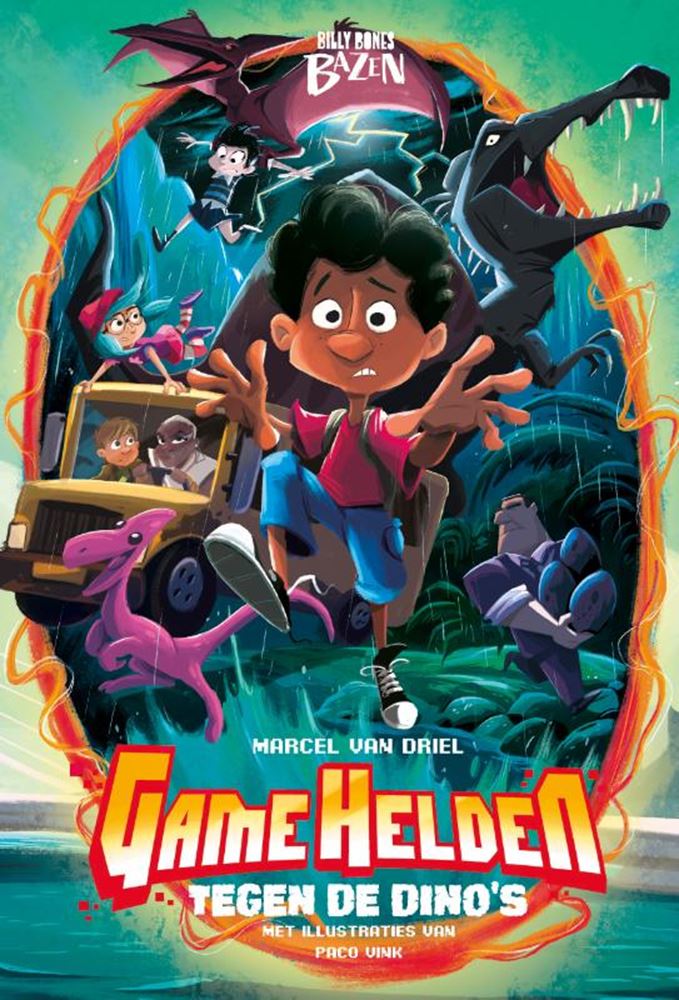 ギャラリービューアに画像をロードする, Game helden 3: tegen de dino's. 7+
