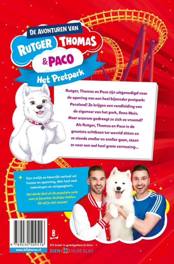 Afbeelding laden in galerijviewer, Rutger, thomas en paco 3: het pretpark.
