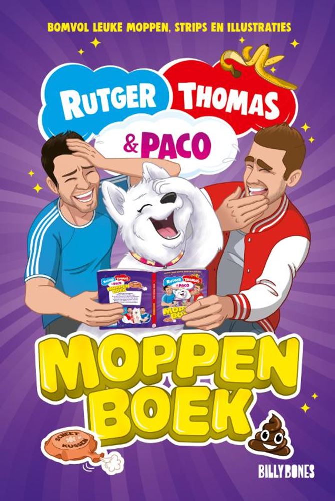 ギャラリービューアに画像をロードする, Het moppenboek van rutger, thomas en pac
