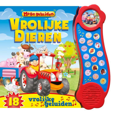 Rebo publishers mega geluidenboek - vrolijke dieren