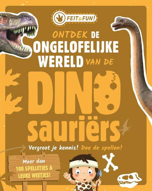Rebo publishers feit en fun; dinosauriërs. 7+