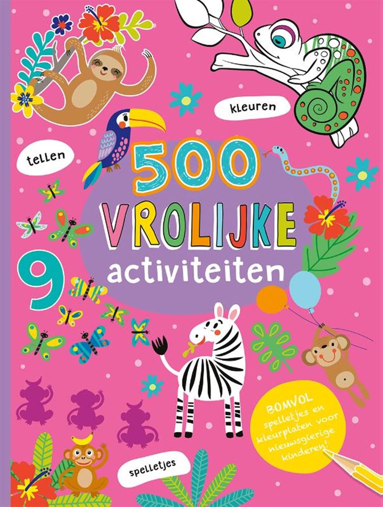 Afbeelding laden in galerijviewer, Rebo publishers 500 vrolijke activiteiten.
