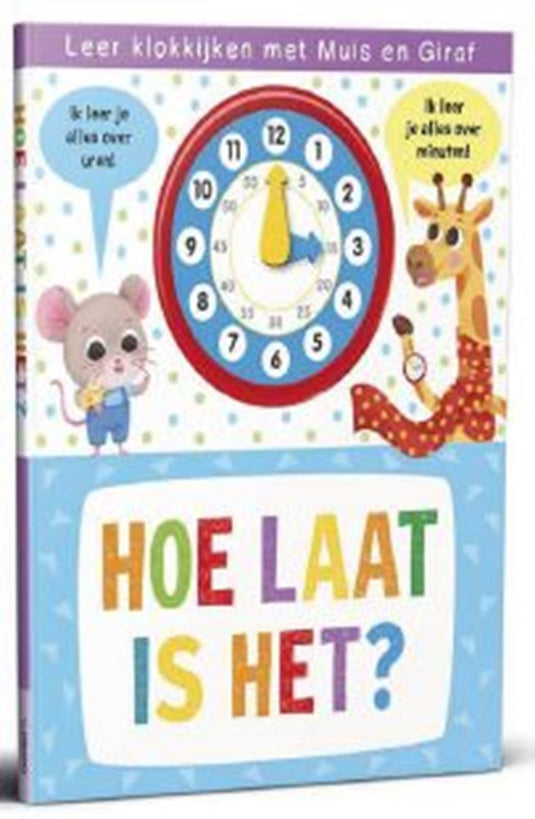 Rebo publishers klokboek - hoe laat is het?