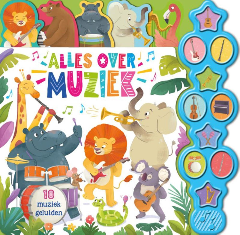 Afbeelding laden in galerijviewer, Geluidenboek: alles over muziek. 3+
