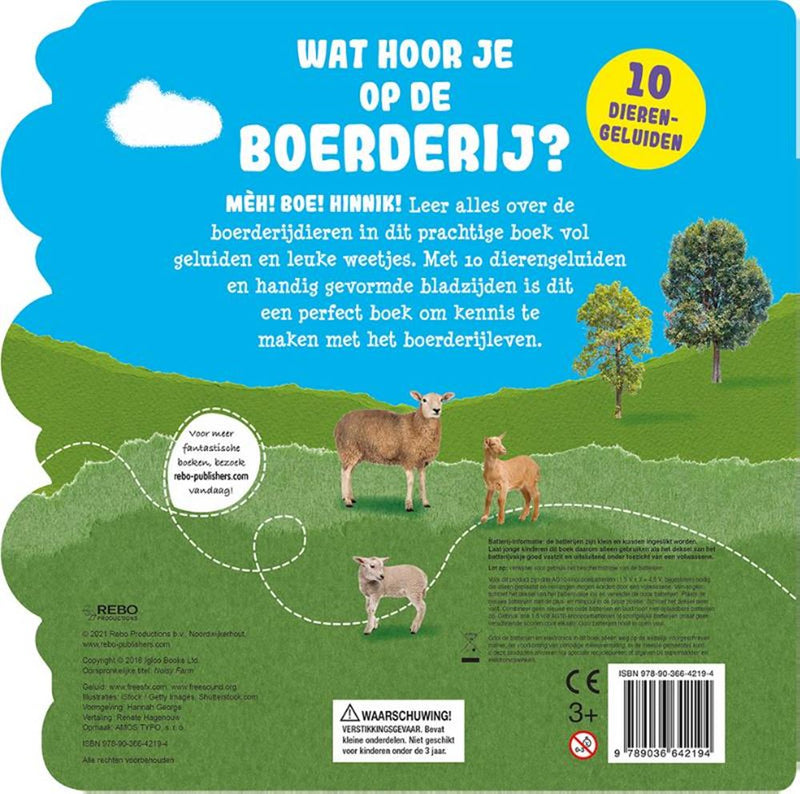 Afbeelding laden in galerijviewer, Geluidenboek: wat hoor je op de boerderi
