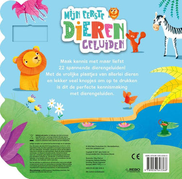 Rebo publishers mijn eerste dierengeluiden. 22 geluiden