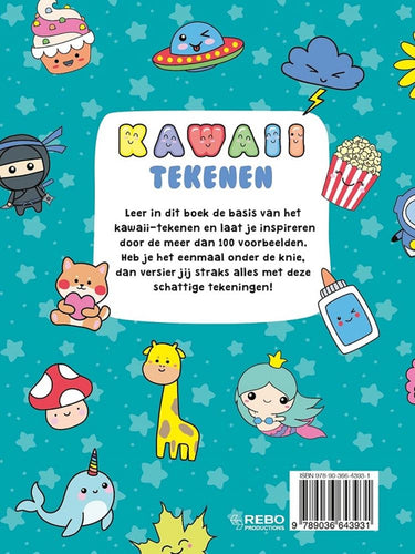 Rebo publishers kawaii tekenen. 3+