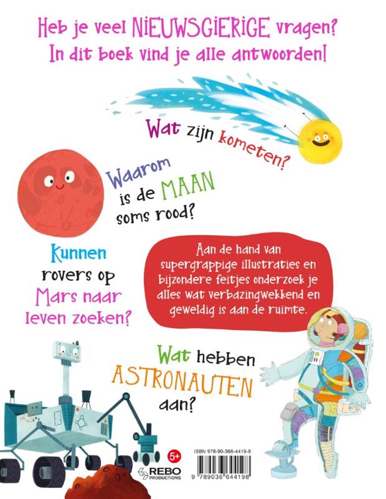 Afbeelding laden in galerijviewer, Rebo publishers space curious vragen en antwoorden
