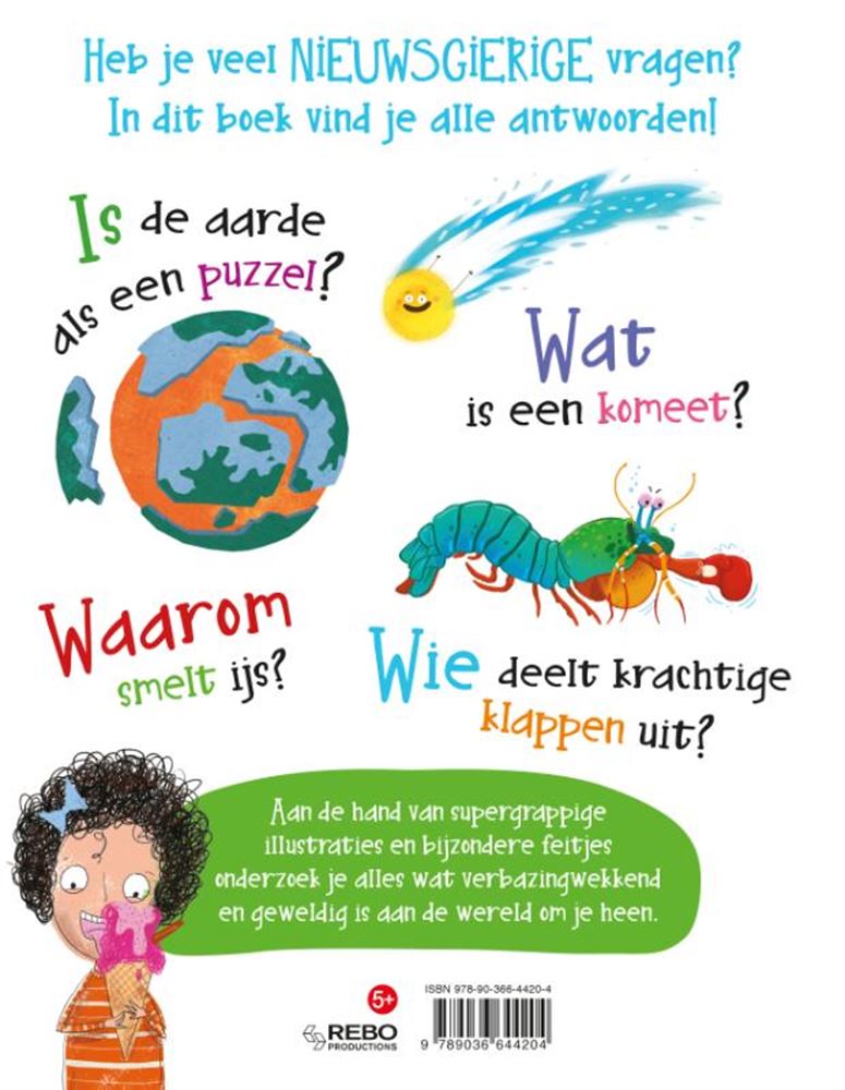 Afbeelding laden in galerijviewer, Rebo publishers wetenschap nieuwsgierige vragen en antwo

