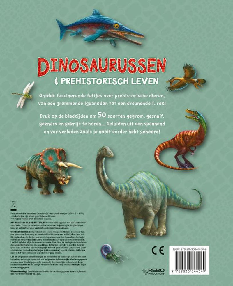 Afbeelding laden in galerijviewer, Dinosaurussen prehistorisch leven. gel
