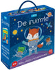 Rebo publishers de ruimte - boek en puzzel, 10 figuren