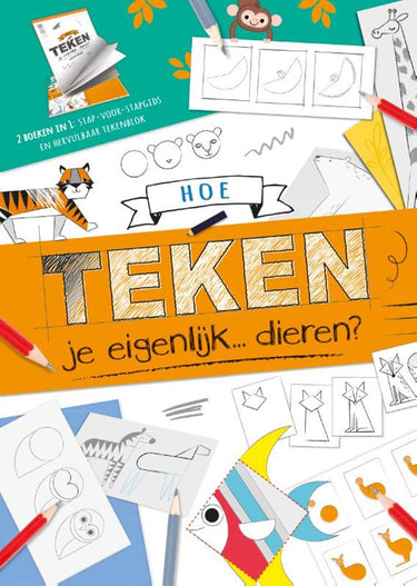 Rebo publishers hoe teken je eigenlijk... dieren? 6+