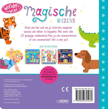Rebo publishers magische wezens - wonderwiel 2+