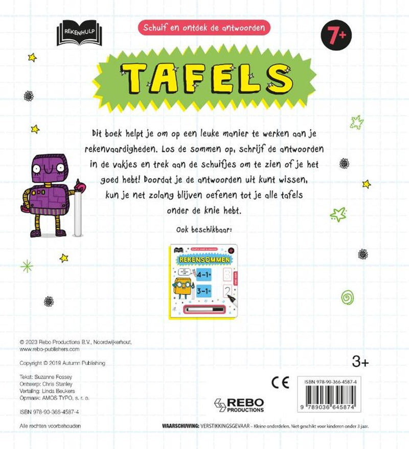 Afbeelding laden in galerijviewer, Rebo publishers tafels - rekenhulp
