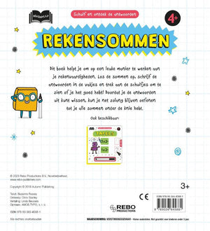 Rebo publishers schuif en ontdek: rekensommen 4+