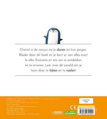 Rebo publishers dieren - mijn eerste voelboek 0+