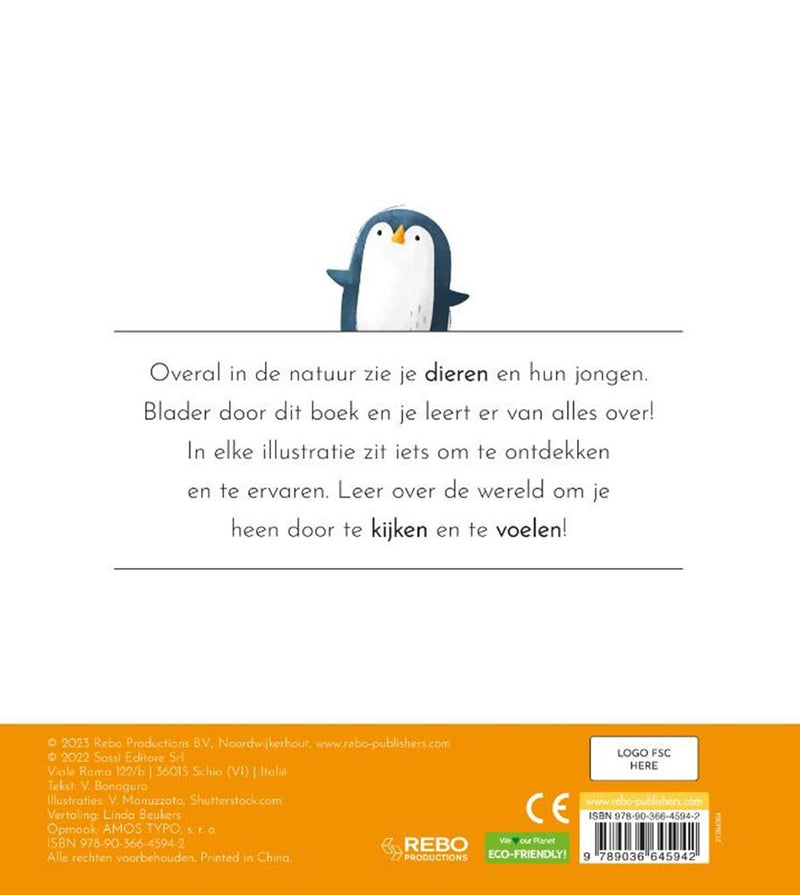 Afbeelding laden in galerijviewer, Rebo publishers dieren - mijn eerste voelboek 0+
