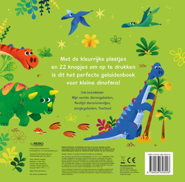 Rebo publishers geluidenboek: dinowereld 0+