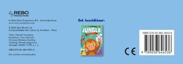 Rebo publishers boerderij - kleuren op nummer 4+