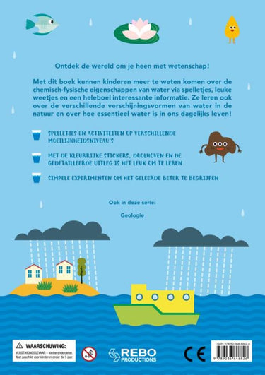 Rebo publishers water - gek op wetenschap met 100+ stickers