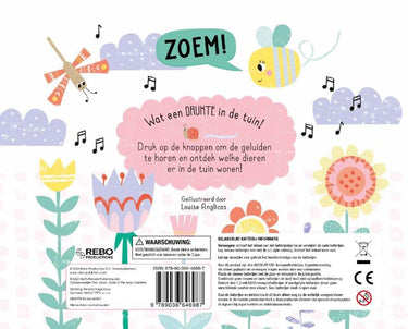 Rebo publishers luister mee in de tuin