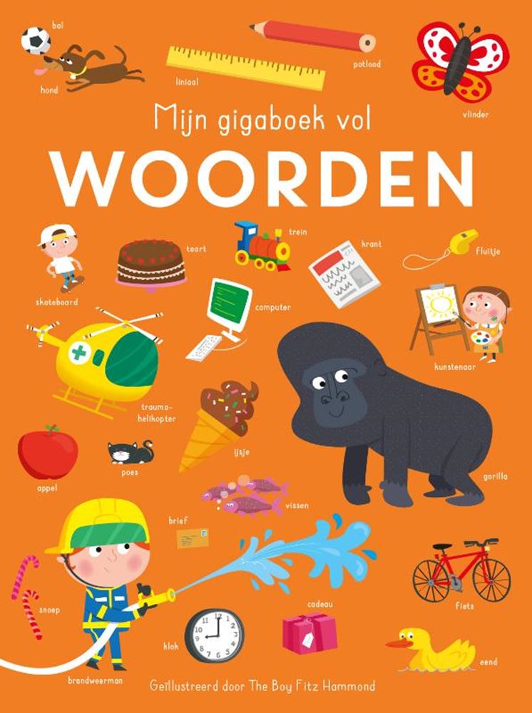Afbeelding laden in galerijviewer, Rebo publishers mijn gigaboek vol woorden 0+

