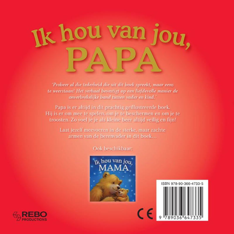 Afbeelding laden in galerijviewer, Rebo publishers ik hou van jou, papa 0+
