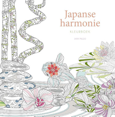 Kleurboek: japanse harmonie volwassene