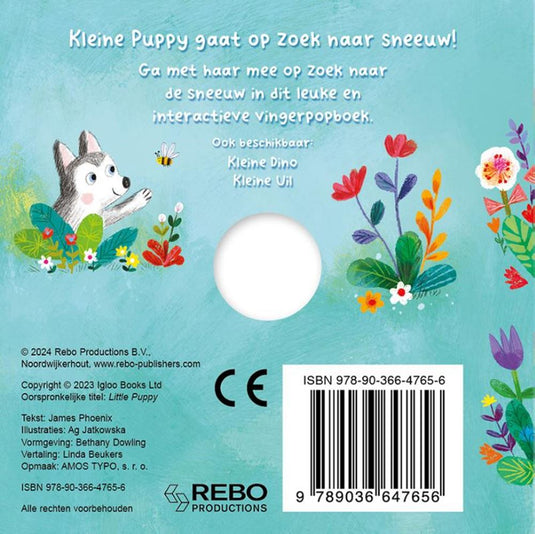 Rebo publishers kleine puppy - vingerpopboek