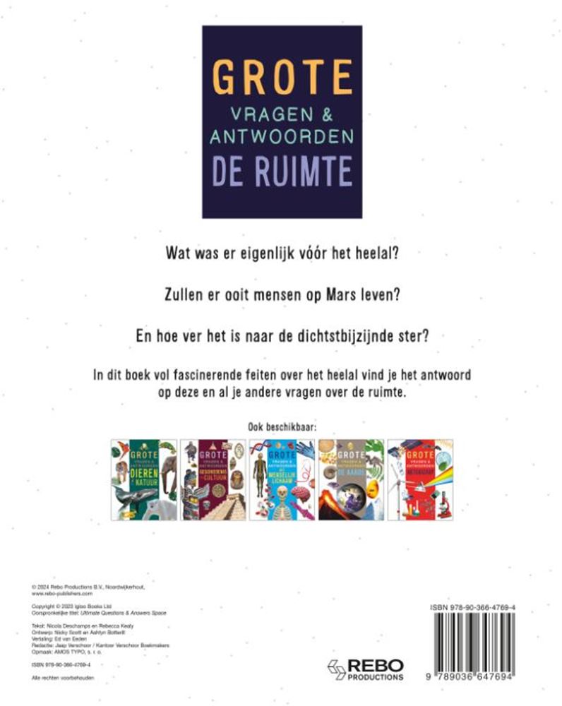 Afbeelding laden in galerijviewer, De ruimte - grote vragen antwoorden 7+
