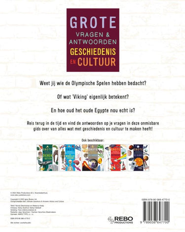 Geschiedenis en cultuur - grote vragen