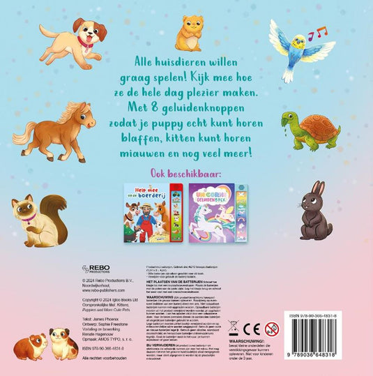 Rebo publishers kittens, puppy's en andere schattige hui