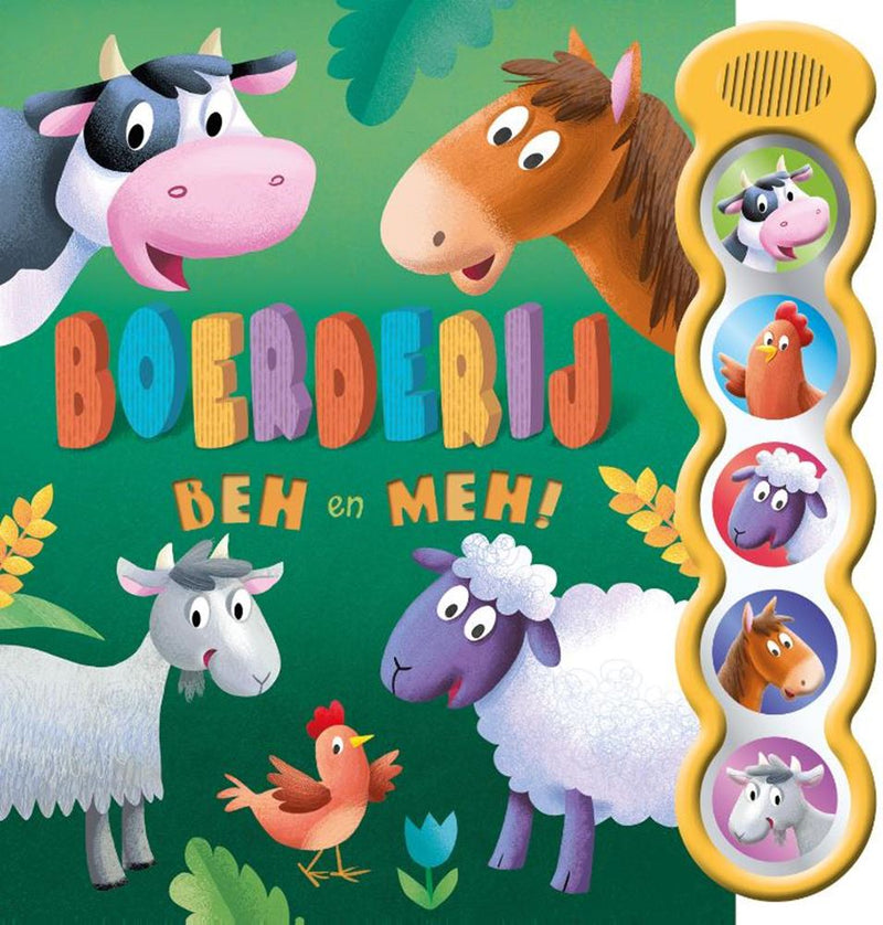 Afbeelding laden in galerijviewer, Geluidenboek: boerderij beh en meh! 0+
