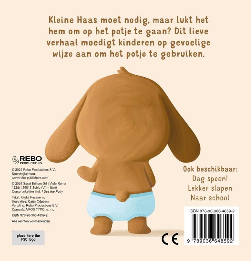 Afbeelding laden in galerijviewer, Rebo publishers op het potje - stap voor stap kartonboekje
