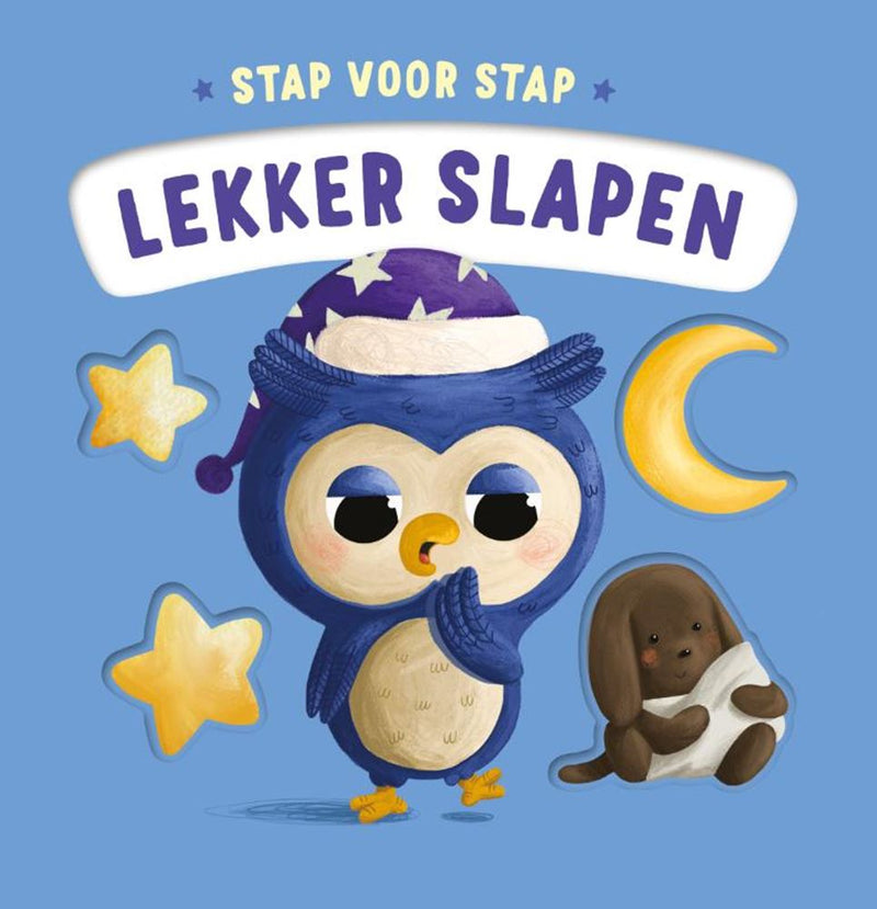 Chargez l'image dans la visionneuse de la galerie, Rebo publishers lekker slapen - stap voor stap kartonboekje
