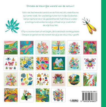Palet van de natuur - kleuren op nummer