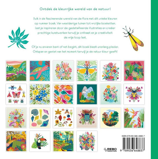 Palet van de natuur - kleuren op nummer