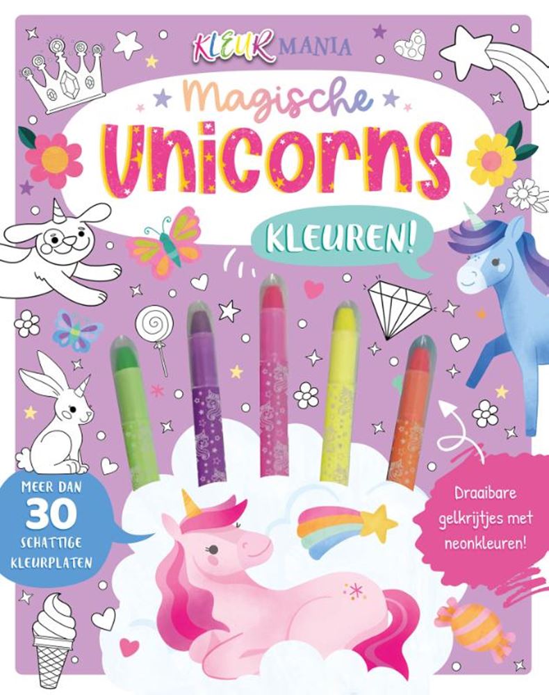 Afbeelding laden in galerijviewer, Magische unicorns kleuren! - kleurmania
