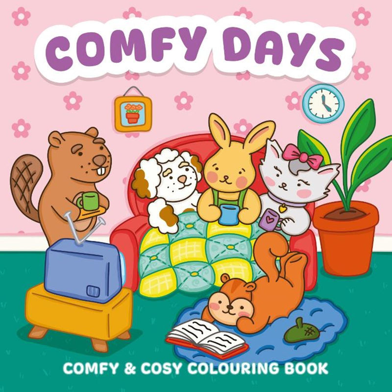 ギャラリービューアに画像をロードする, Cozy: comfy days. 64 pag. 24x24 cm. 6+
