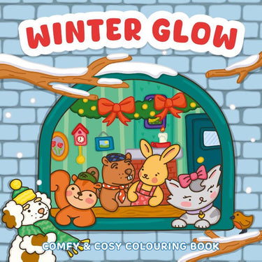 Rebo publishers winter glow - comfy cosy kleurboek