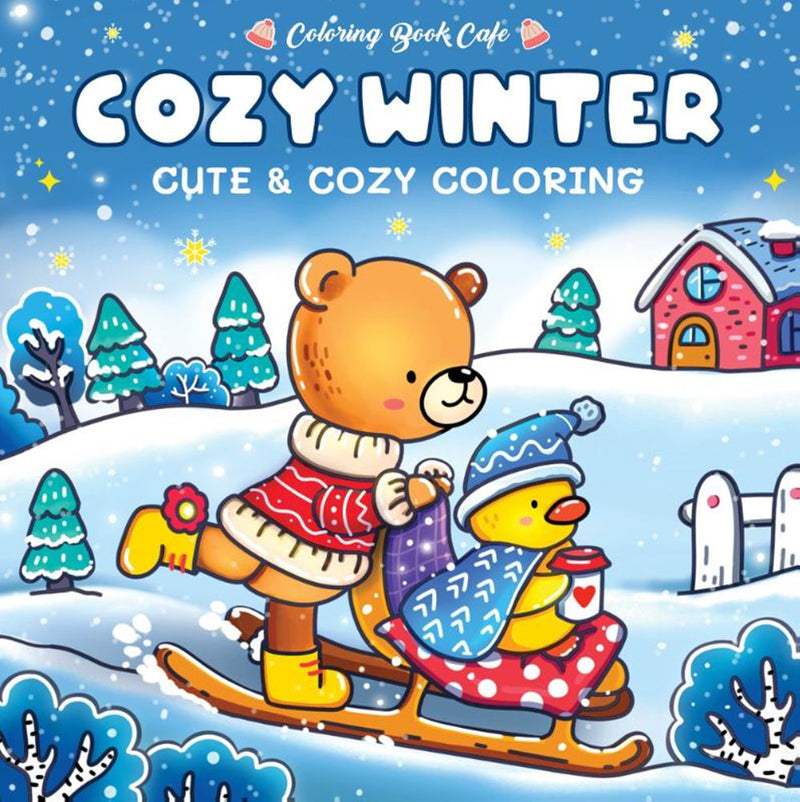 Afbeelding laden in galerijviewer, Rebo publishers cozy winter - cute cozy coloring. 6+
